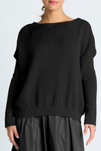 WAFFLE BASIC SWEATER