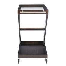 Z Bar Cart Umber