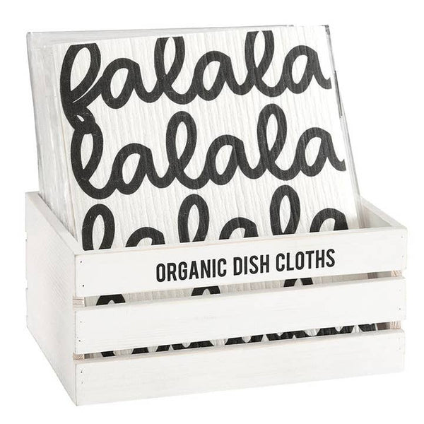 Holiday Organic Dish Cloth
