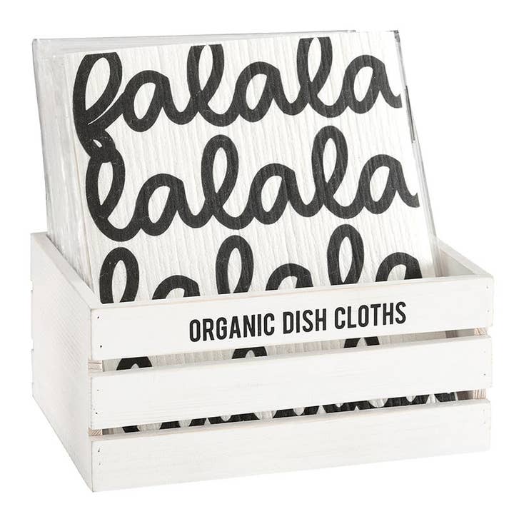 Holiday Organic Dish Cloth
