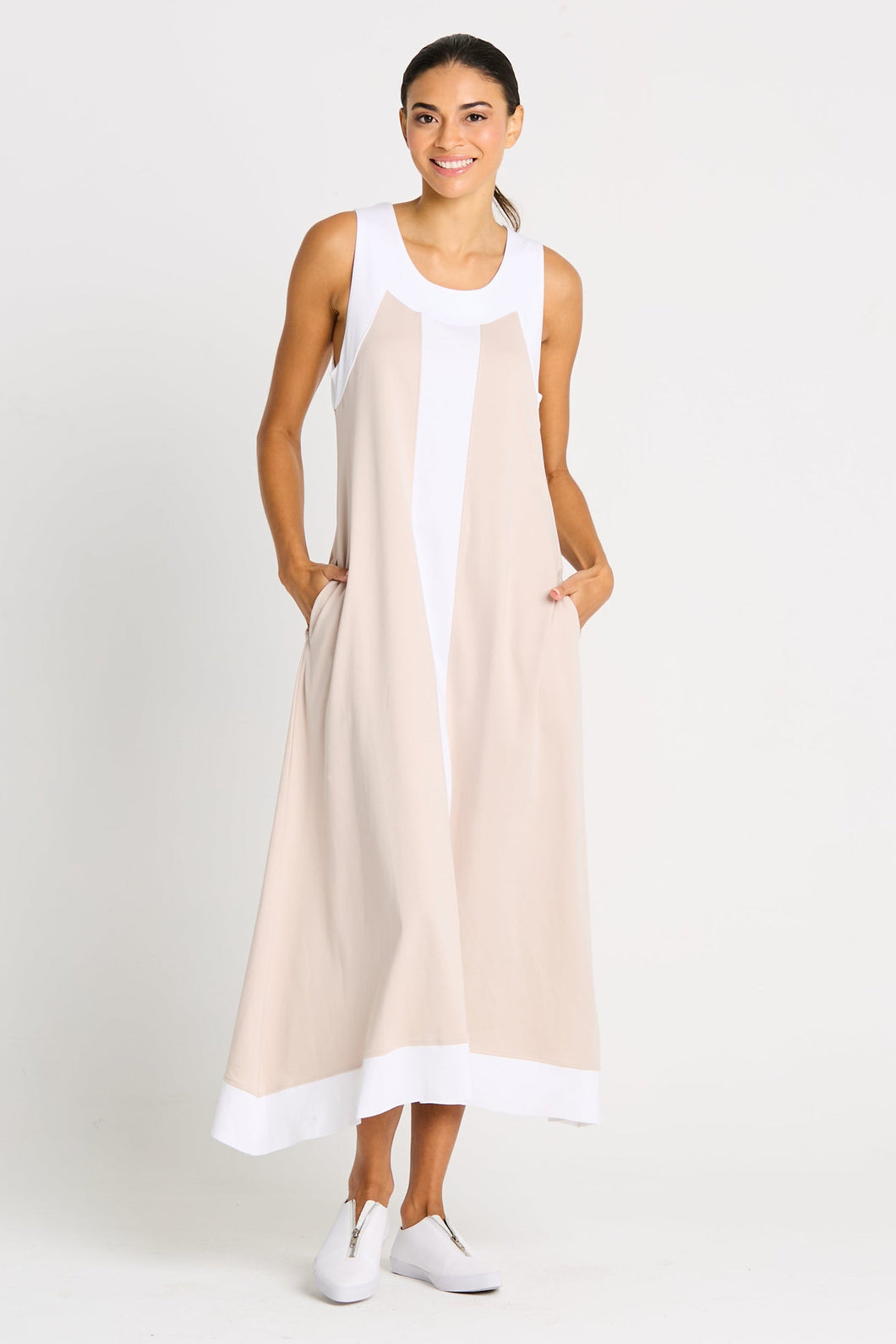 Two Tone Spa Dress