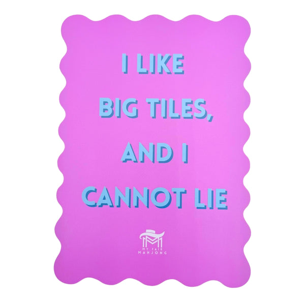 Mahjong Shuffle Card-I Like Big Tiles