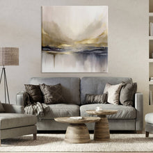 Meadow Gold Abstract 36x36