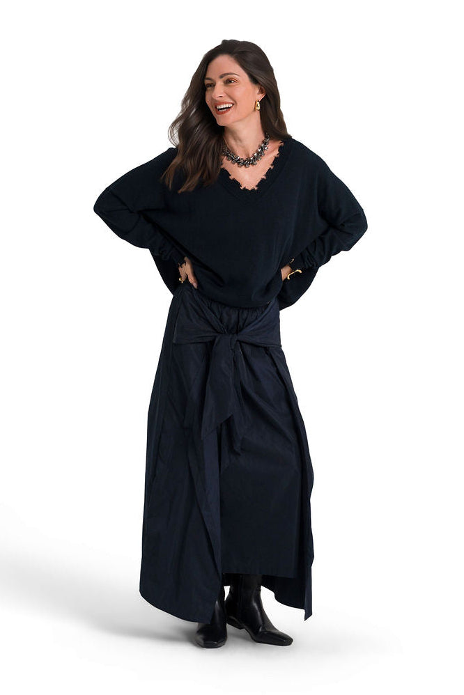 Nylon Wrap Skirt