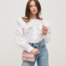 Winona Blush Quilted Crossbody