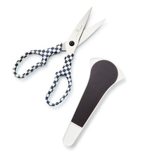 Black and White Check Kitchen Shears