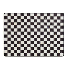 Courtly Checked Cork Back Placemats, Set of 4