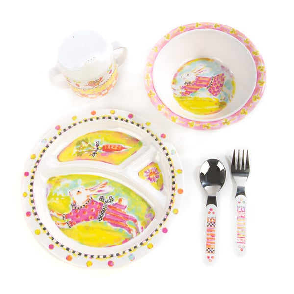Bunny Toddler Dinnerware Set