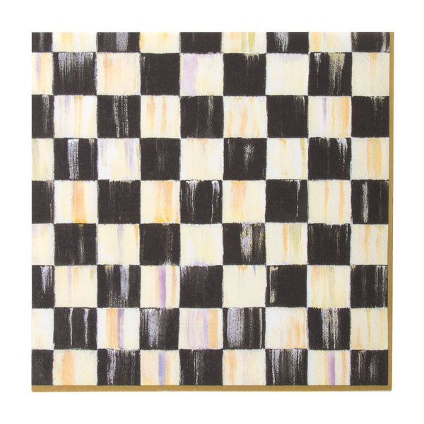 Courtly Check Dinner Paper Napkin