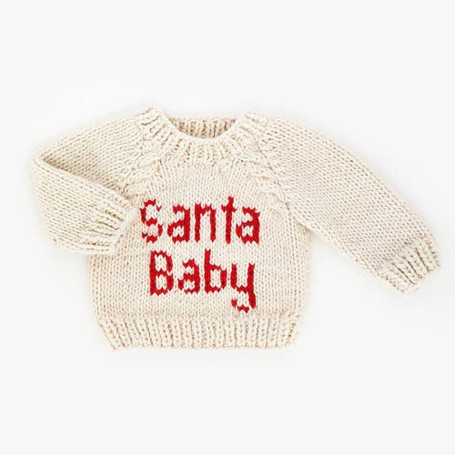 Santa Baby Crewneck Sweater 12-18M