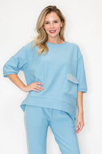 Karen Knit Crepe Top
