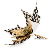 Courtly Noel Poinsettia Clip