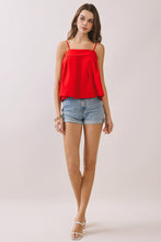 Bow Back Spaghetti Strap Cami Top