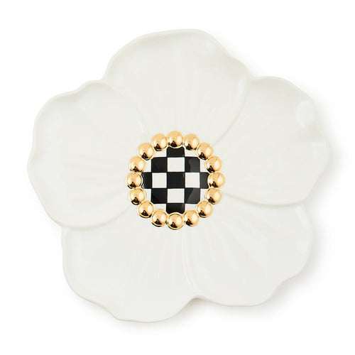 White Rabbit Ceramic Dessert Plate