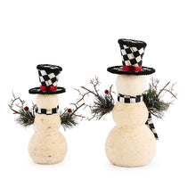 Farmhouse Birch Snowman, Large