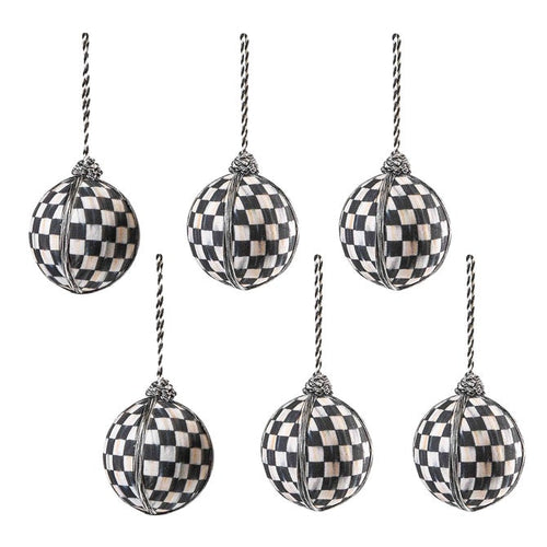 Courtly Check Medium Ball Ornament