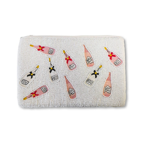 Champagne Beaded Bag