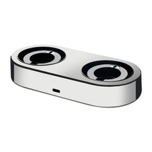 Mocha Check Electric Salt and Pepper Grinder