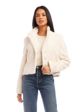 CROPPED SHERPA JACKET