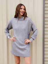 Brenna Mock Neck Dress