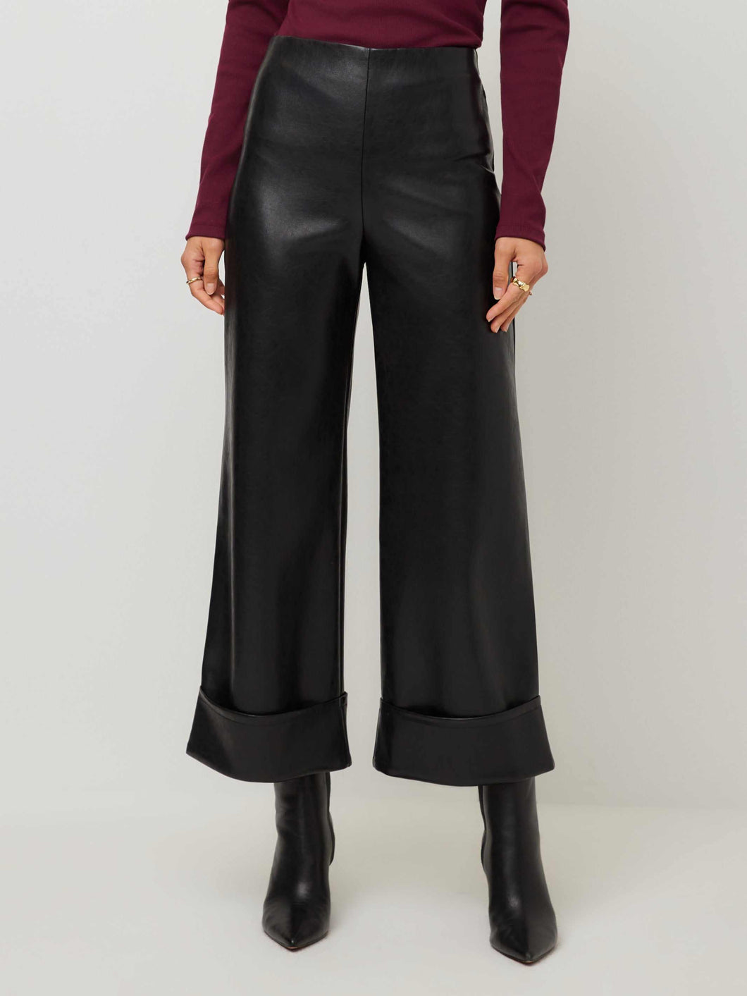 Regina Cuff Cropped Pant