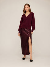Heather V Neck Sweater