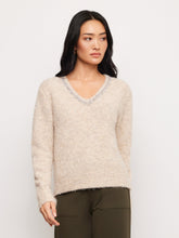 Ash Embellished V Neck Sweater