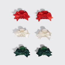 Holiday Mini Claw Clips 6pc Set