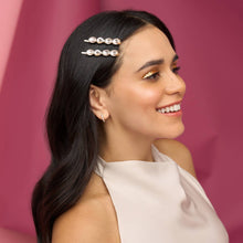 Holiday Gemstone Bobby Pin 2pc set