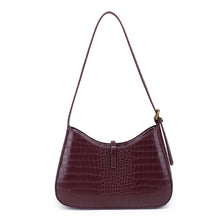 Judith Wine Shoulder Bag