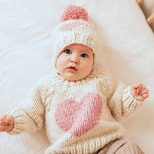 Sweetheart Crewneck Sweater 0-6M