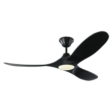 MAVERICK LED CEILING FAN, BLACK, 52"