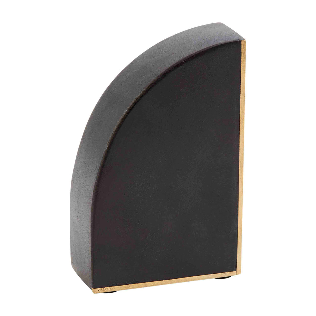 BLACK MARBLE BOOKEND