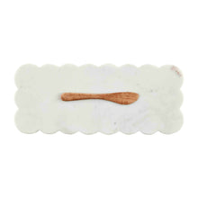 SCALLOPED MARBLE BOARD SET