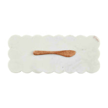 SCALLOPED MARBLE BOARD SET