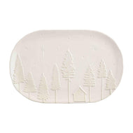 WHITE CHRISTMAS PLATTER