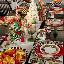 Deck the Halls Appetizer Plate