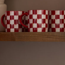 Cherry Check Mug