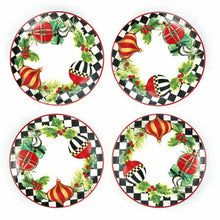 Deck the Halls Appetizer Plate