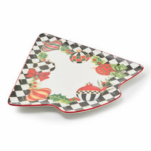 Deck the Halls Tree Serving Platter