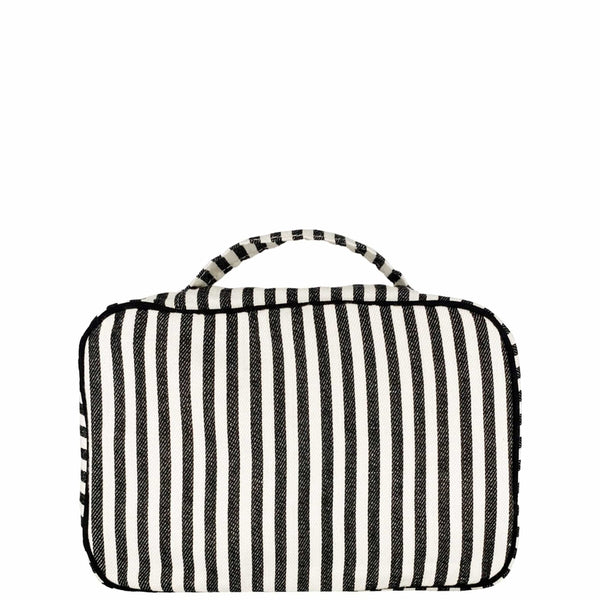 Striped Folding Hanging Toiletry Case