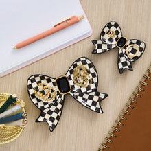 Courtly Check Bow Trinket Dish-Set of 2
