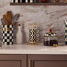 Courtly Check Cappuccino Cup Tower