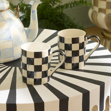 Courtly Check Porcelain Mug