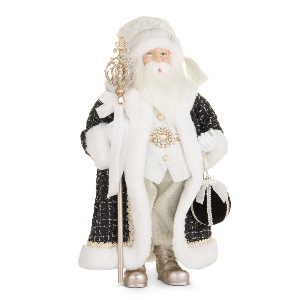 Baubles and Bow Santa