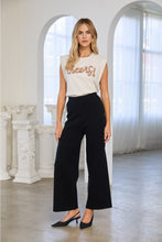 Sweater Knit Straight Pants