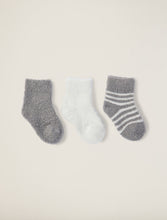 Infant Socks Pewter Pearl