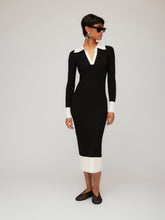 Belle Ribbed Polo Dress