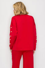 Katri Pearl Glitter Top