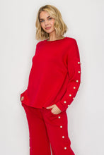 Katri Pearl Glitter Top